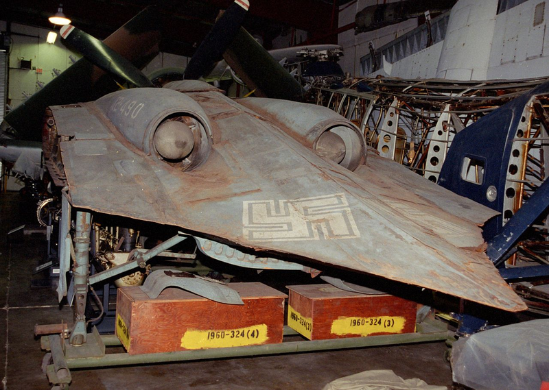 Illustration for article titled No es una nave de Star Wars, es el avión futurista que diseñaron los nazis para ganar la guerra